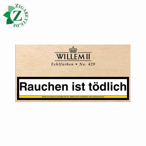 Willem II Fehlfarben 429 Sumatra Zigarillos, 100er